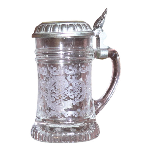Festhaus Busch Gardens Other - Collectible Festhaus Busch Gardens Dancing Couple Mini Beer Stein w/ Pewter Lid